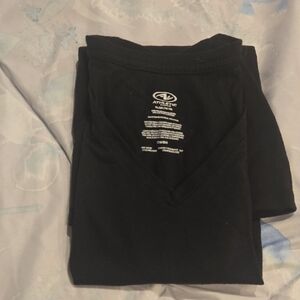 Athletic Works Black V-Neck Tee